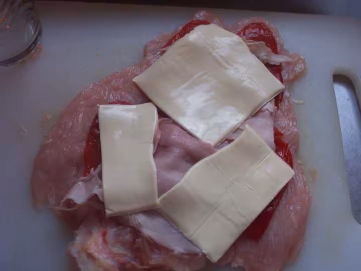 Rouleaux de dinde varoma fourrage