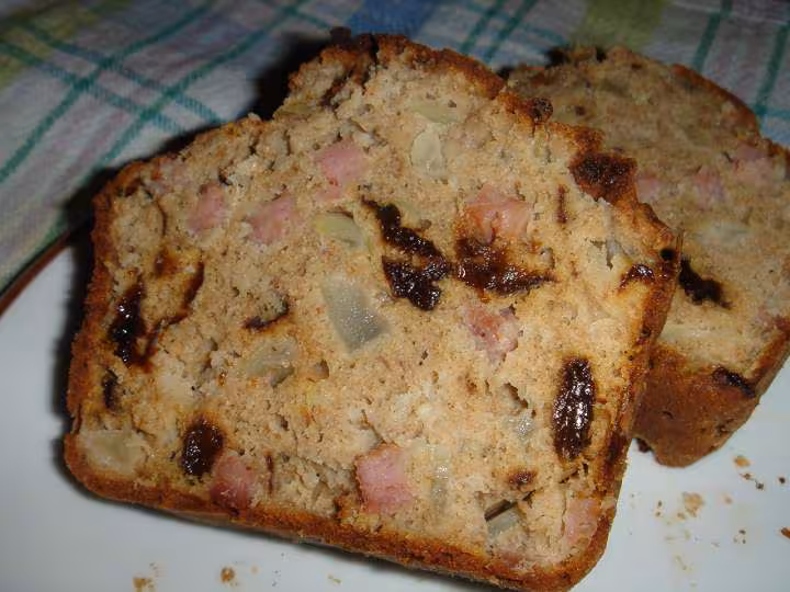 Cake yaourt pruneau jambon