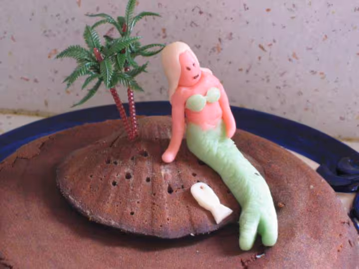 Gateau avec sirene 1