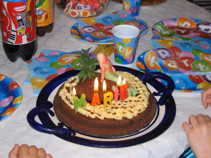 Gateau avec sirene 3