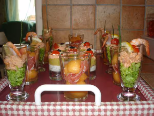 Assortiment de verrines