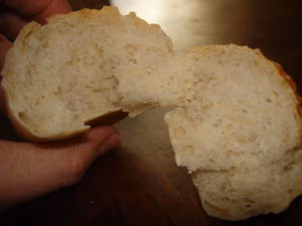 Mie des baguettes sur poolish