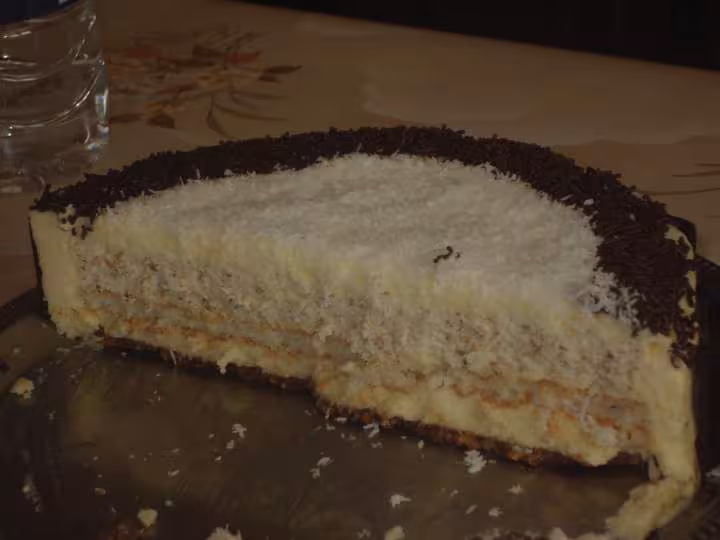 Delice citron coco en coupe