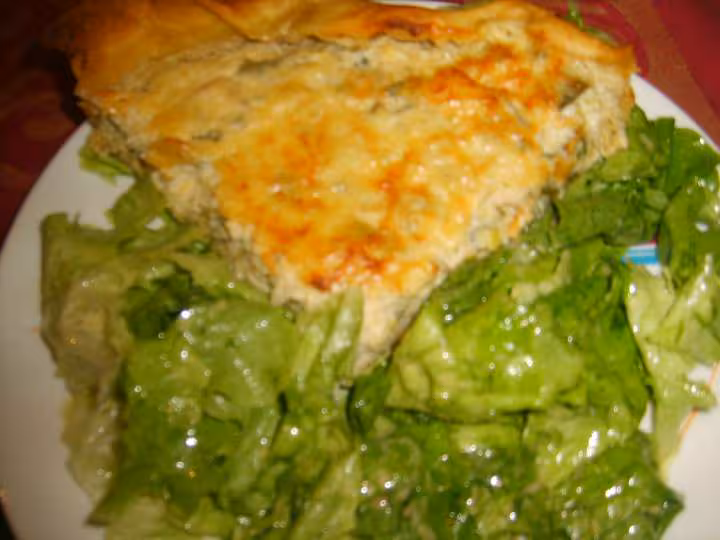 Tarte aux poireaux