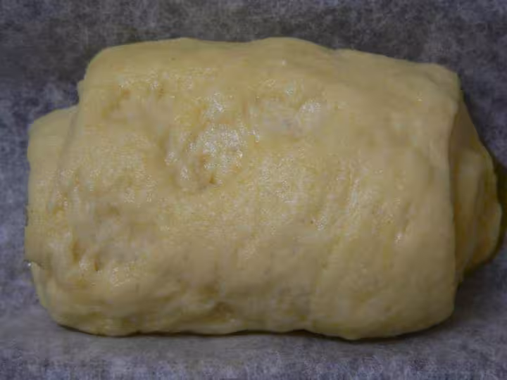 2eme levee du pain brioche eventre au chocolat