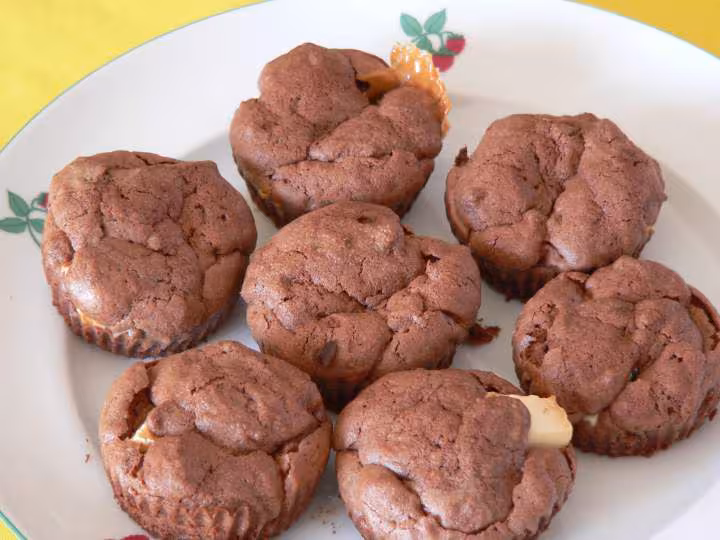 Brownies au caramel
