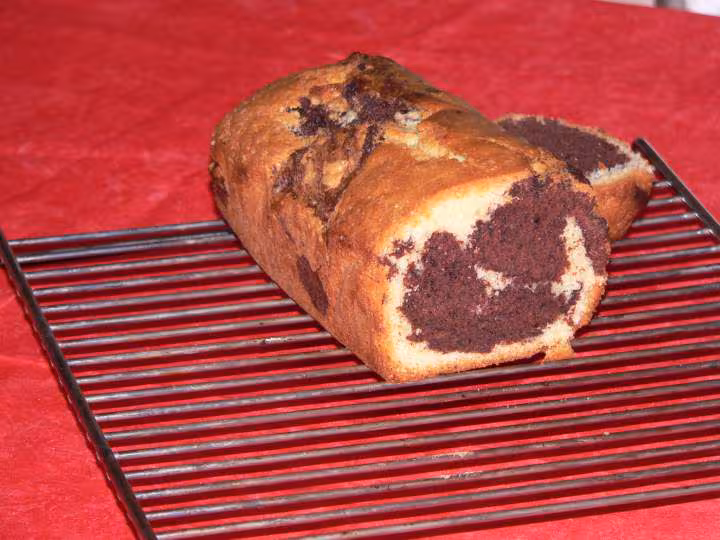 Cake marbre