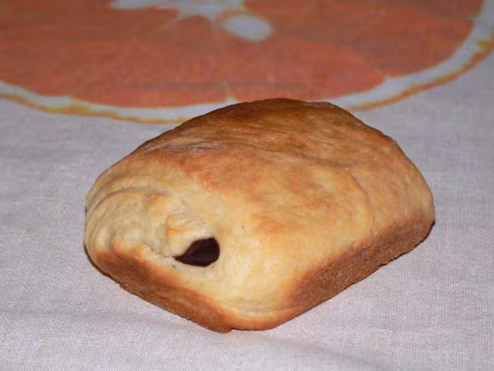 Pain brioche au chocolat