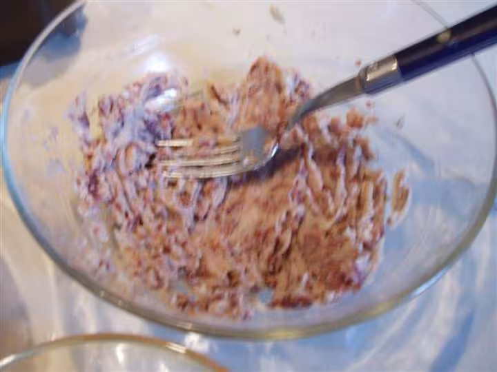 Haricots rouge en puree