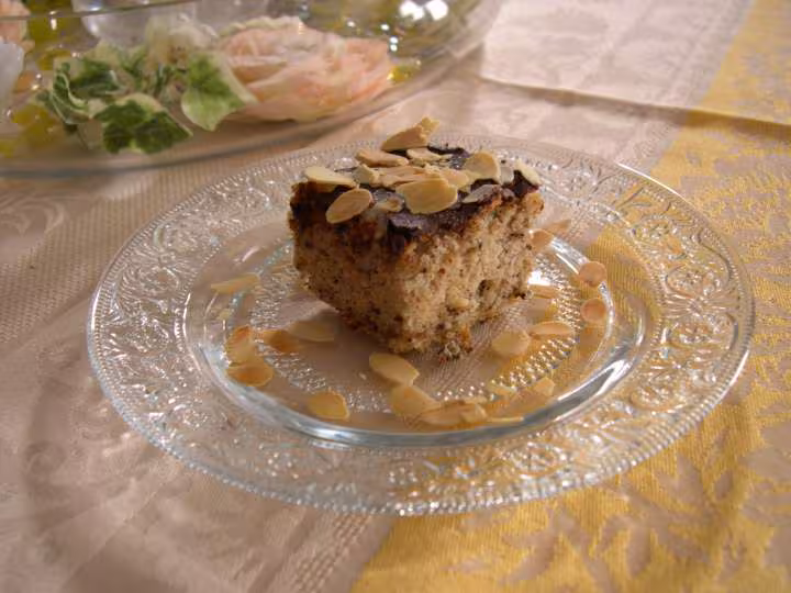 Cake noisettes chocolat