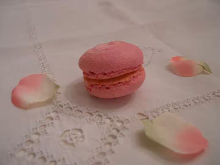 Macarons 3eme tentative de plus pres