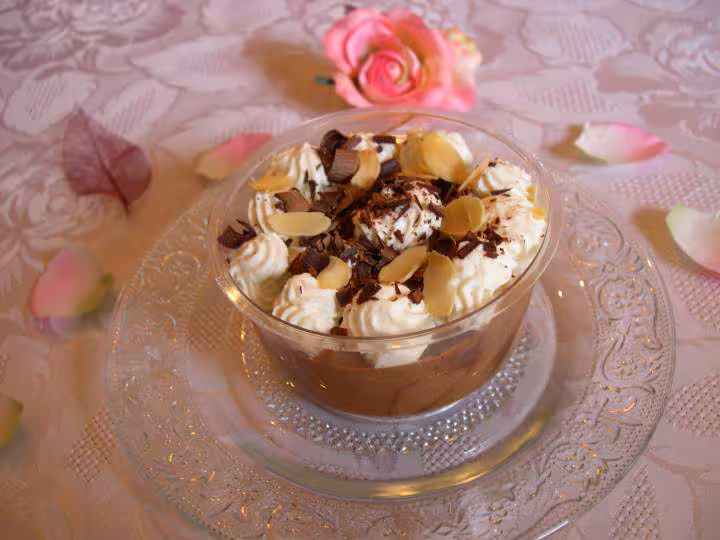 Mosse au chocolat chantilly