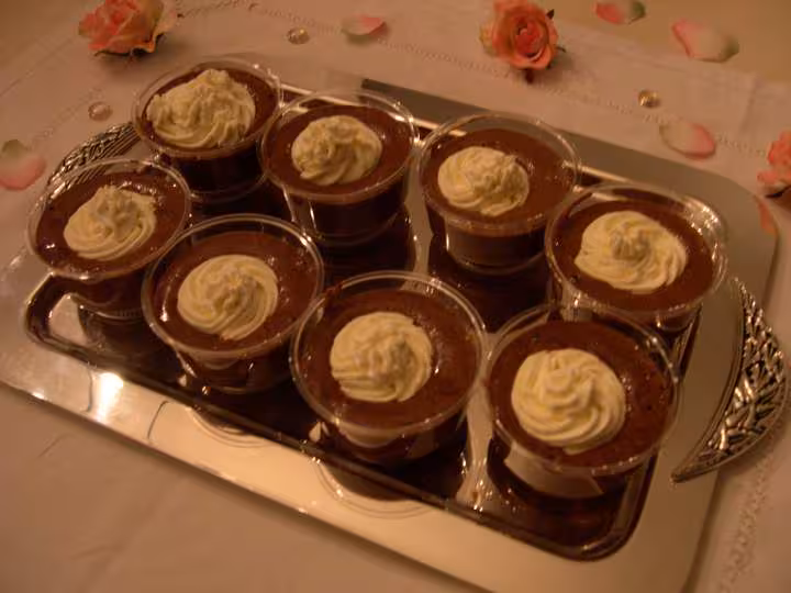Mousse au chocolat chantilly