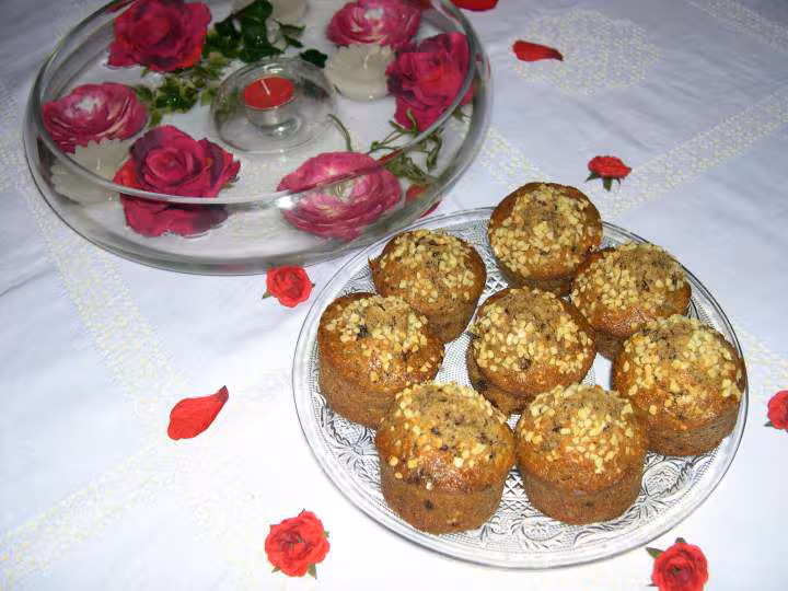 Muffin noisette chocolat
