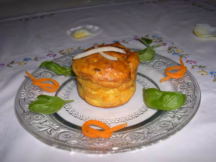Omelette dans moule a muffin