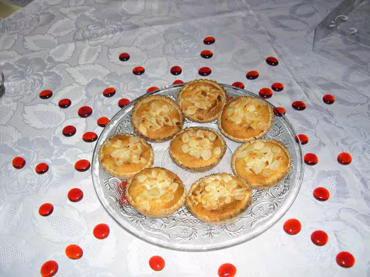 Tartelettes a la frangipane aux framboises