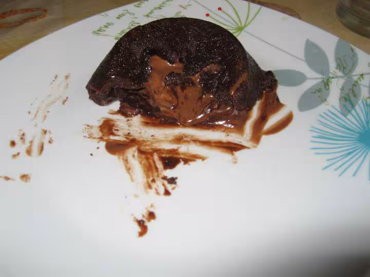 Moelleux chocolat coeur praline