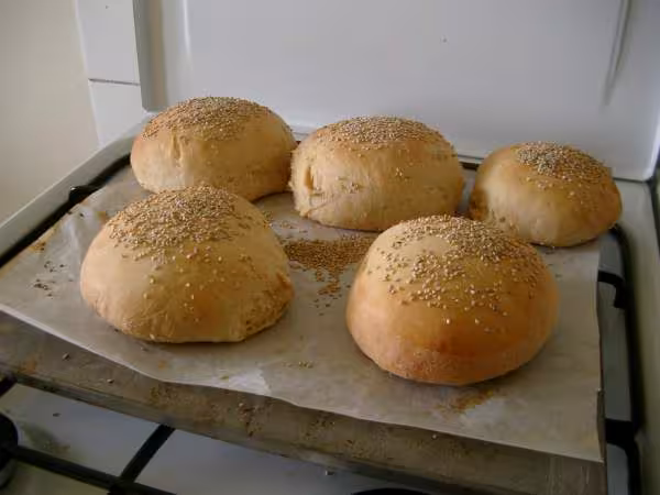 Pains hamburgers maman helene