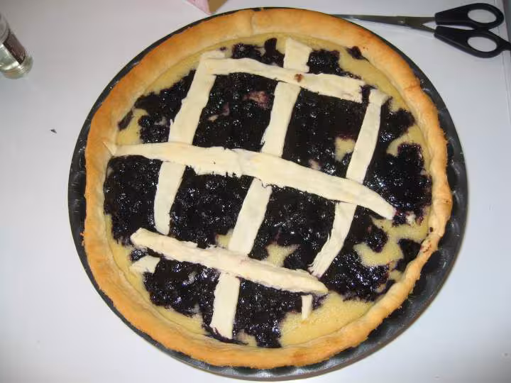 Tarte aux myrtilles