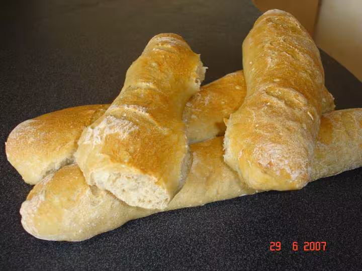 Mes baguettes de boulanger sur poolish