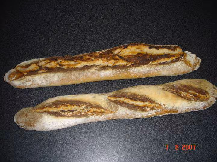 Mes baguettes tout au levain et au seigle