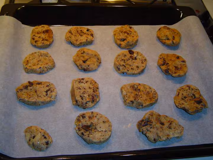 Cookies avant cuisson