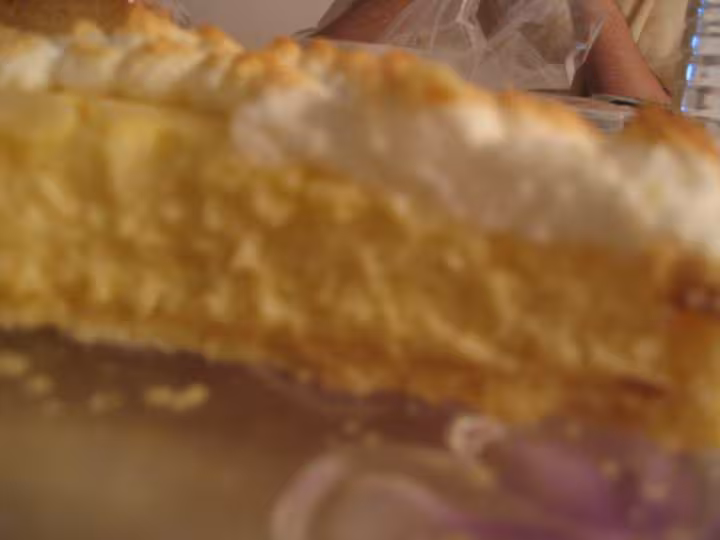 Coupe tarte citron