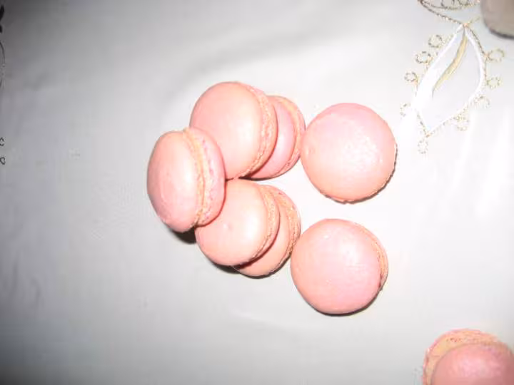 Macarons framboise