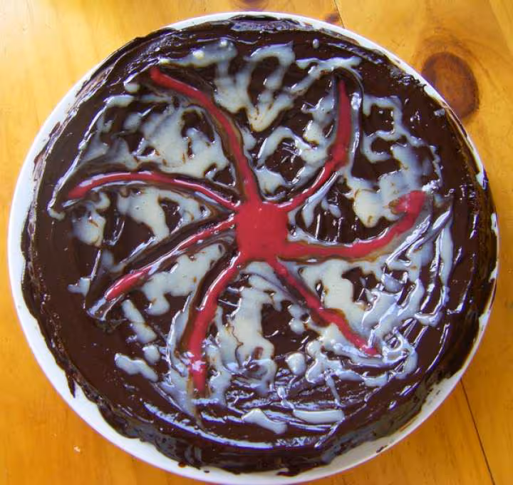 Glacage pas beau fondant choco tres choco