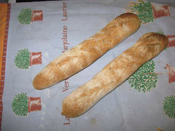 Baguettes de maman cilene au levain