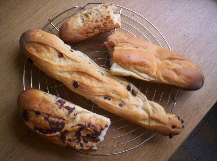 Baguettes viennoises ou ce qu il en reste