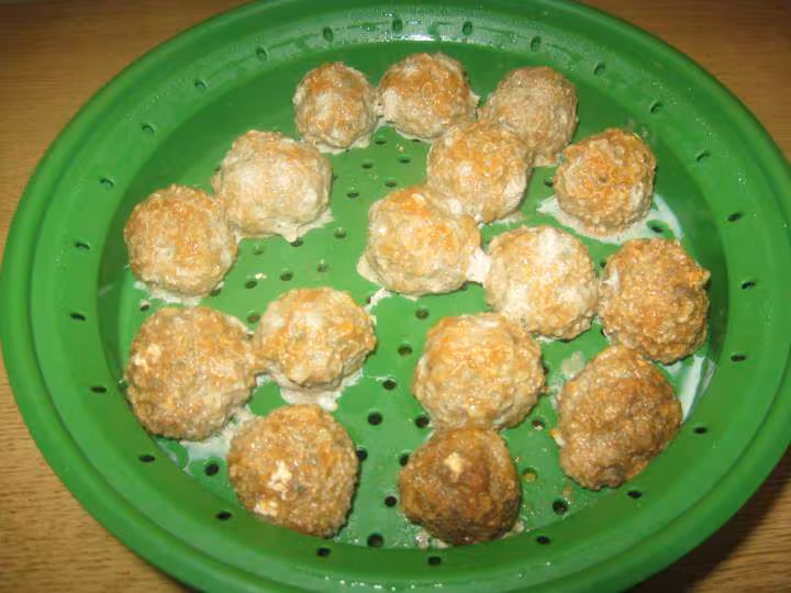 Boulettes de viande au micro vap