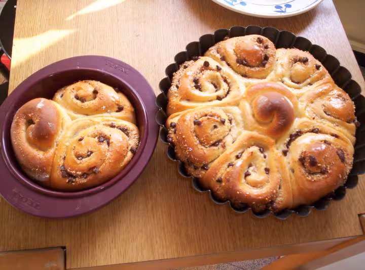 Brioche roulee de chelsea
