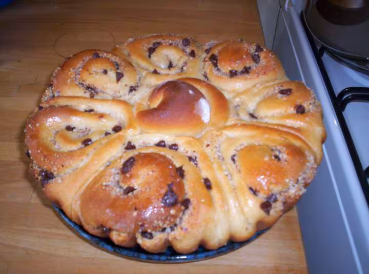 Brioche roulee de chelsea