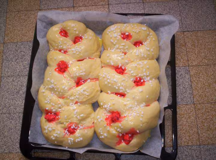 Brioche tressee