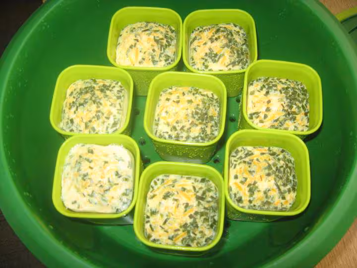 Frittatas a la carotte