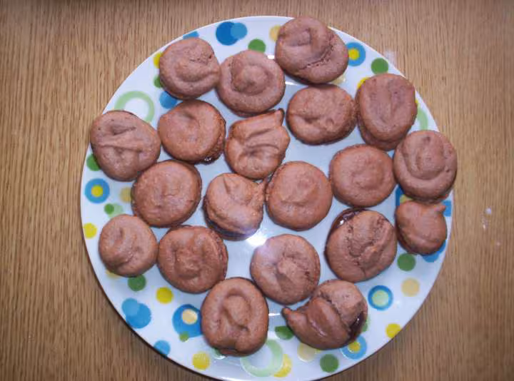 Macarons pralinoise
