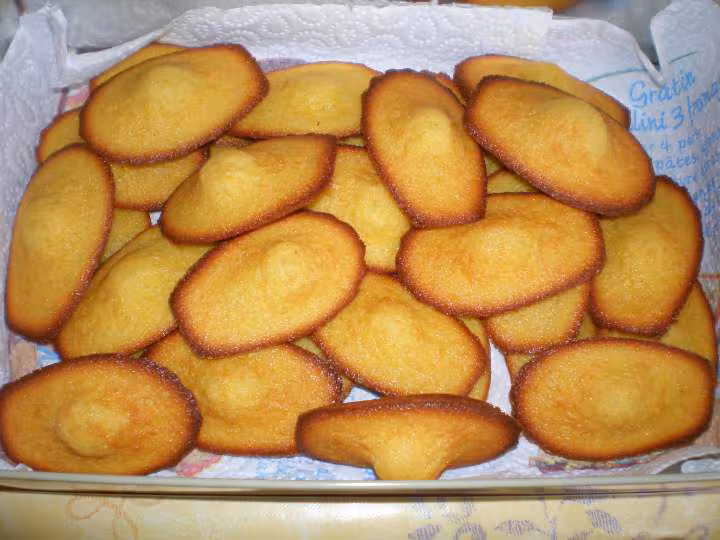 Madeleines au citron