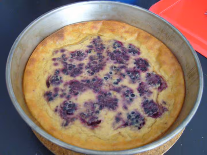 Clafoutis aux mures
