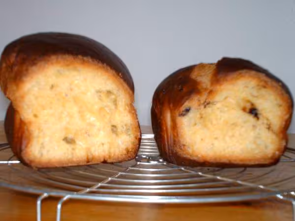 Brioche au beurre et brioche torsadee aux pepite