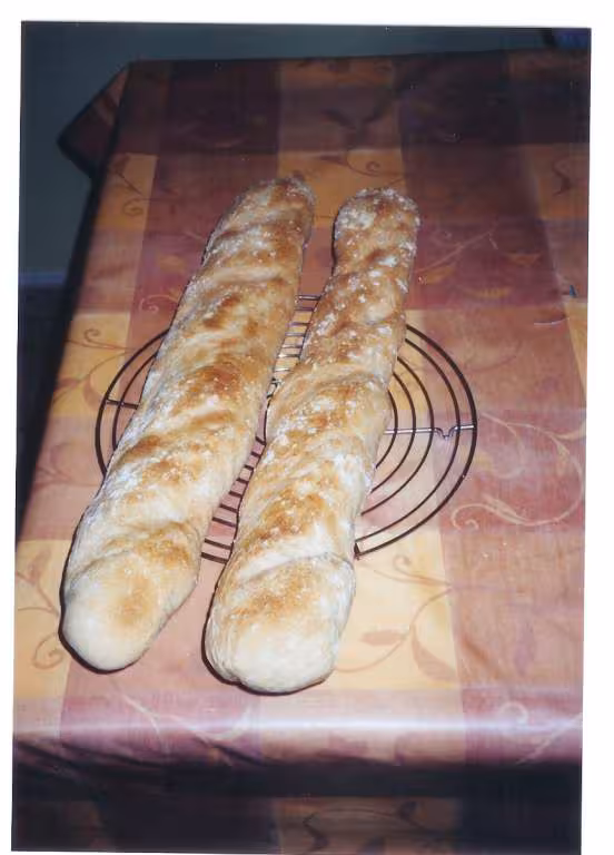 Baguettes en autolyse de zabou