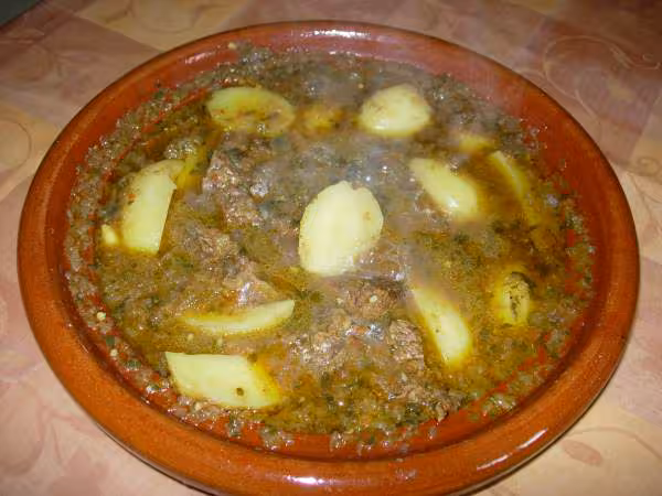 Tagine boeuf pommes de terre