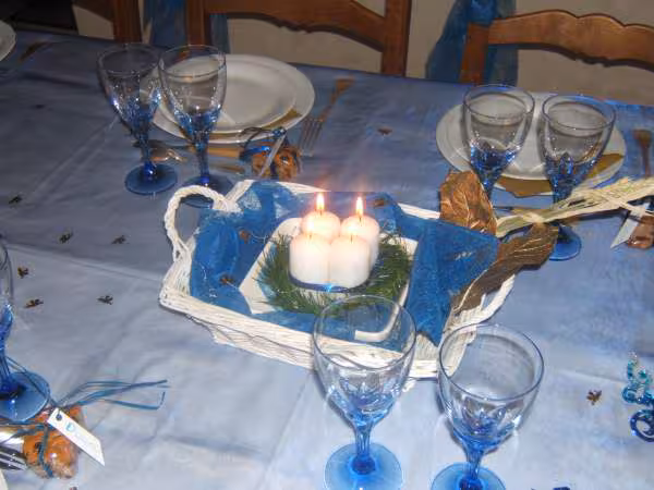 Centre de table simple