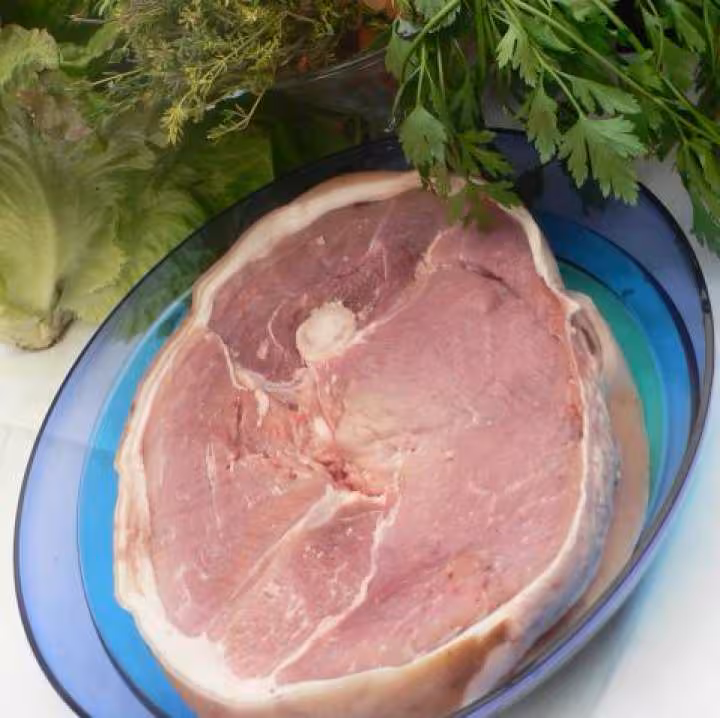 Rouelle de porc a la moutarde