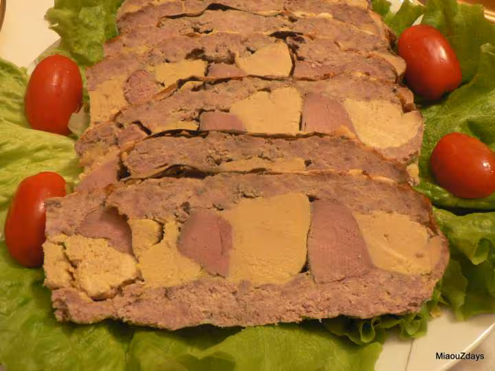 Terrine aux deux canards