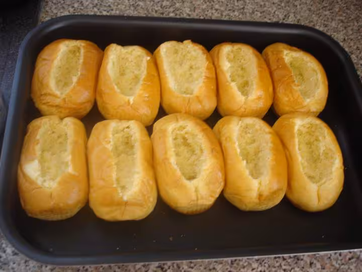 Brioches au thon etape 1