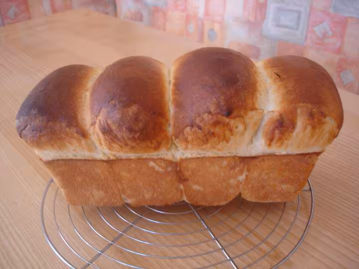 Pain de mie apres cuisson