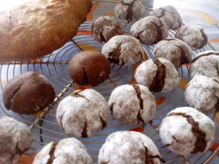 Amaretti au chocolat