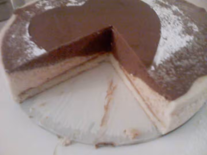 Bavarois en coupe