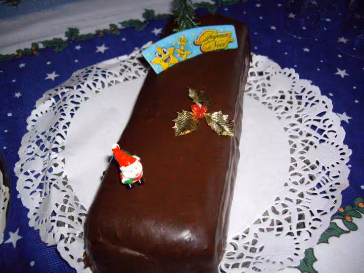 Buche choco mousse de marrons